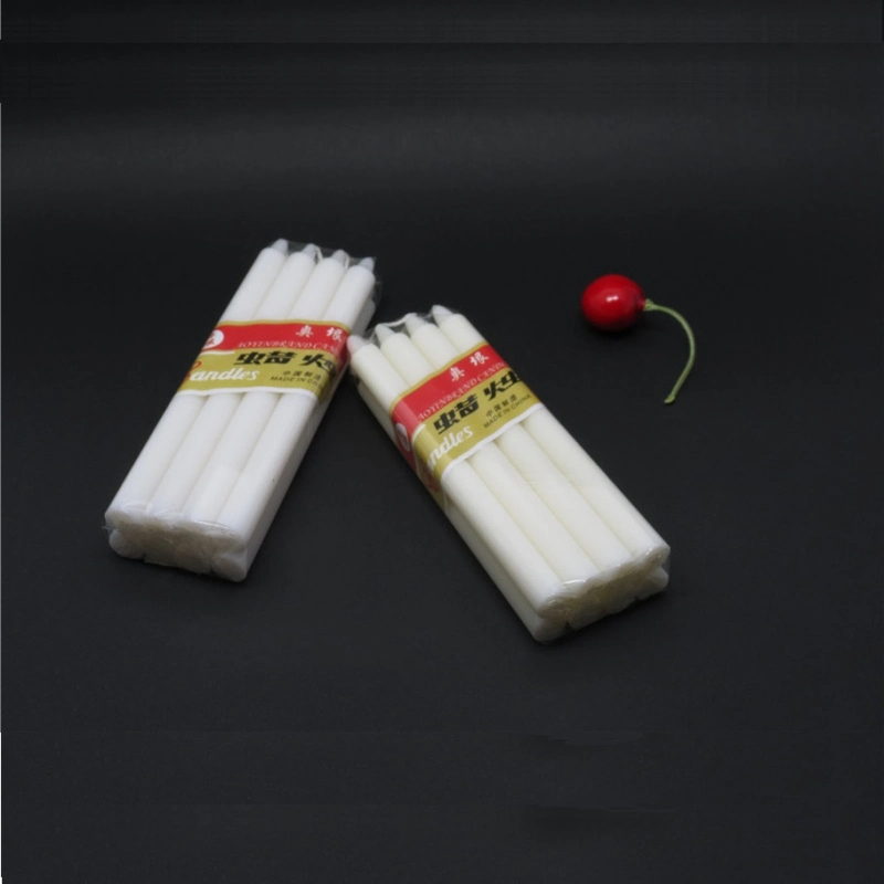 China Cheap Price 16g Wax White Candle Factory