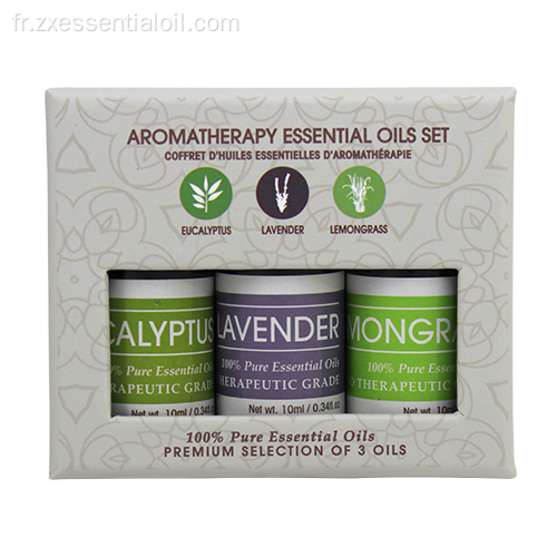 OEM top 3 Therapeutic Grade essential oil  set