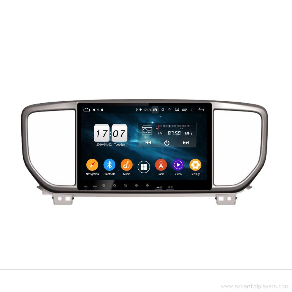 Android 9.0 car stereo for Sportage 2018-2019