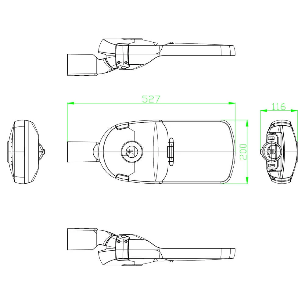 LED Street Light Enclosure