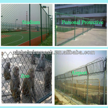 simple poultry farm steel wire mesh fence