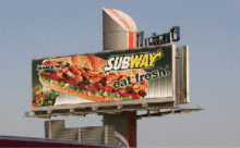 Outdoor Tri-vision Billboard