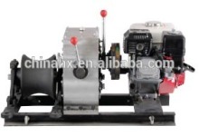 Gasoline Engine Powered Winch 3 Tons belt drive/3 ton winch /3 ton petrol powered winch