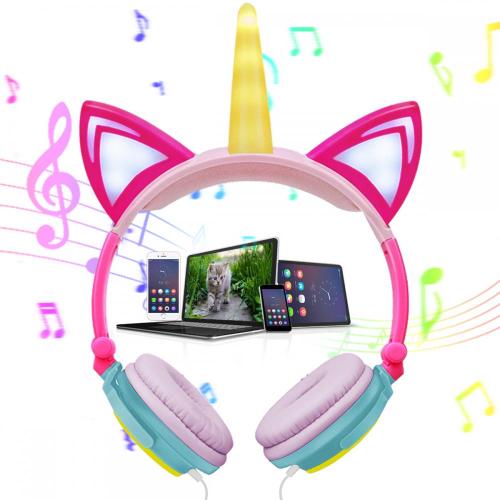 Anime Unicorn Cat Ear Großhandel Einzigartiger Kopfhörer