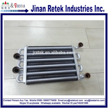 copper tube heat exchanger for gas boiler,wall mounted gas boiler heat exchanger