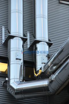 Gas pipeline powder coating