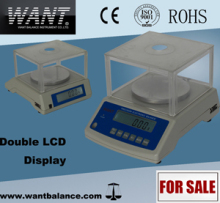 Double Display Jewelry Scale with CE (0.01ct-0.05ct)