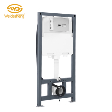 Wall-Mounted Toilet Water Tank - Water Saving Plastic Cistern for Wall-Hung Toilets