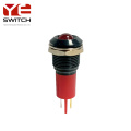 Yeswitch 16mm IP67 Indikator Sinyal Merah untuk Pensinyalan