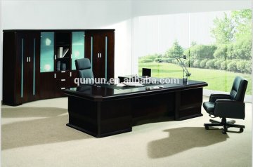 Mmodern design office furniture walnut veneer executive desk executive desk china manufacturer