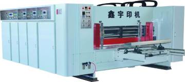 high speed printing slotting rotary machine