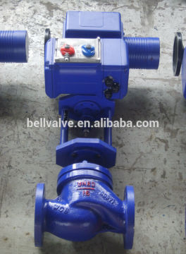 motorised control input steam control valve 4-20ma