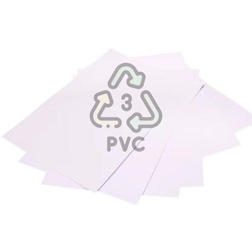 Recycled PVC film and recycled PVC sheet