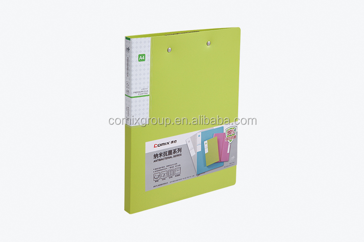 Comix A4  PP Punchless Binder  2 Lever Clips Pressure File