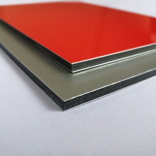 Alushine cheapest exterior wall cladding material acp sheet