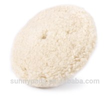 7" Double Side Wool buffing Pad with 5/8" thread bolt