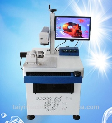 Best sale 2014 !! Low consumption high speed label engraving machine plastic brand Taiyi with CE from guangdong