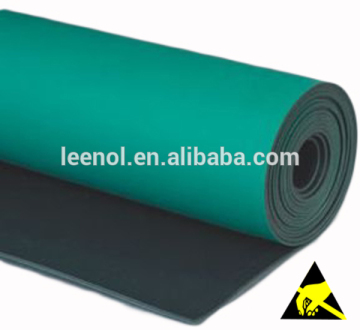 Best selling 2 layer ESD Anti static Work Bench Desktop mat/ Floor Rubber Mat