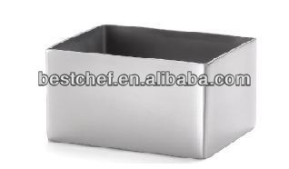 18-10 stainless steel square Sugar bags holder