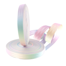 Custom Printed Seatbelt Webbing: Imitation Nylon Heat Transfer Pastel Print Spandex Polyester Strap