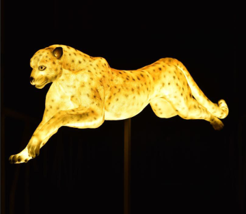 Simulated Luminous Cheetah Lights