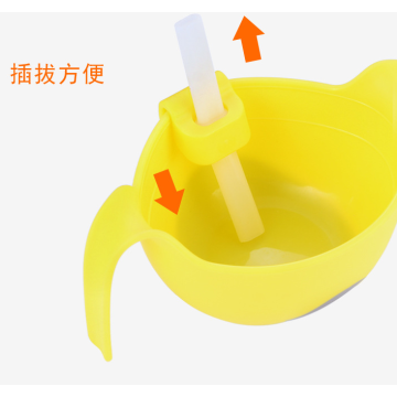 Оптовый силиконовый ребенок пить соломинки для тарелок мисок