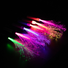 Hot Sale OEM Light Up LED Fiber Optic Wands for Party Supplies & Decorations