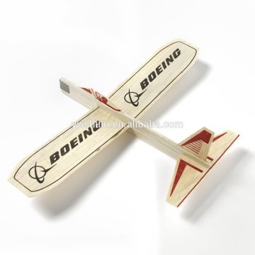 educational toys wooden glider plane