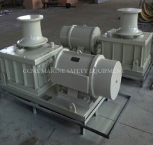 Marine electric winch capstan