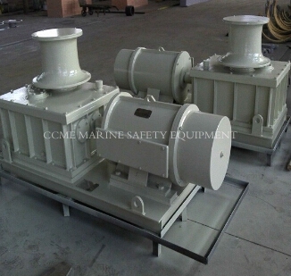 Marine electric winch capstan