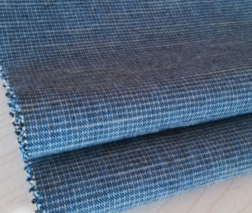 Slub Cotton Yarn Dyed Woven Fabric For Pants