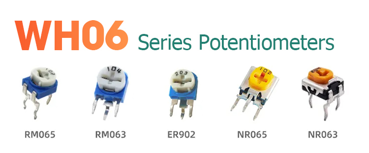 Lorida RM065 RM-065 100 200 500 1K 2K 5K 10K 20K 50K 100K 200K 500K 1M Ohm Trimpot Trimmer Potentiometer Variable Resistor