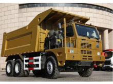371HP SINOTRUK HOWO70 Mining Dump Trucks, EUROII