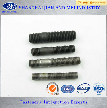 black oxide din976 alloy Steel stud bolts