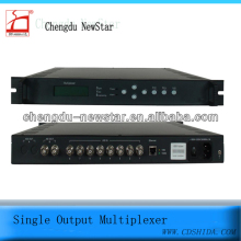 Single Output Multiplexer DVB digital tv multiplexer