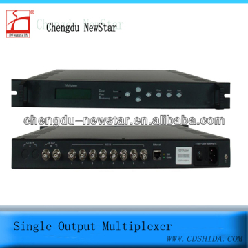 Single Output Multiplexer DVB digital tv multiplexer