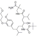 Nom: [4 - [[(3-amino-2,2-diméthyl-3-oxopropyl) amino] carbonyl] -2-hydroxy-1- [2 - [[4-méthoxy-3- (3-méthoxypropoxy) phényle ] méthyl] -3-méthylbutyl] -5-méthylhexyl] - 1,1-diméthyléthyl ester, [1S- [1R * (R *), 2R *, 4R *]] - CAS 173338-07-3