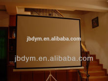 84"x84" 80"x80" 70"x70" 0.38mm Matte White Tripod Projector Screen/Protable Screen with tripod stand/Tripod Screen For Tender