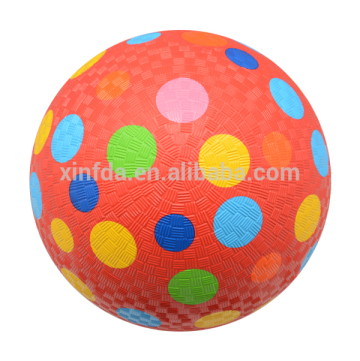 Hot selling modern high quality rubber playground ball,cheap rubber ball