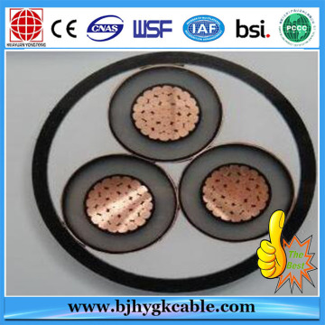 3 core 35kv XLPE insulated  power cable