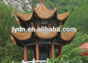 Traditional Walled Chinese Garden traditional Chinese roofing