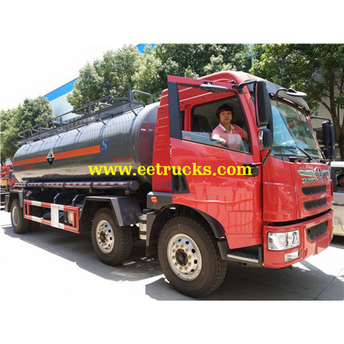 FAW 15 CBM Xe tải Chở hàng Hydroxit Sodium