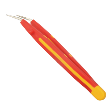 VDE injection bent nose tweezers