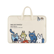 Water-Resistant Laptop Sleeve with Shoulder Straps - Notebook Case Briefcase