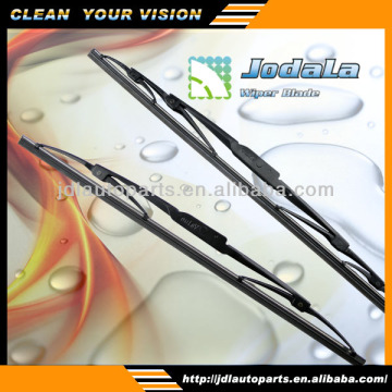 Traditional metal framed wiper blade