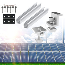 Solar Panel Mounting Hardware: Fixation Bracket & Rail Accessories