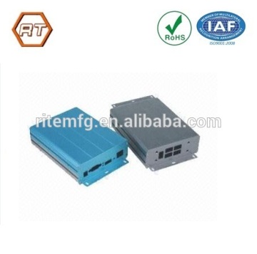 Anodized aluminum extruded box