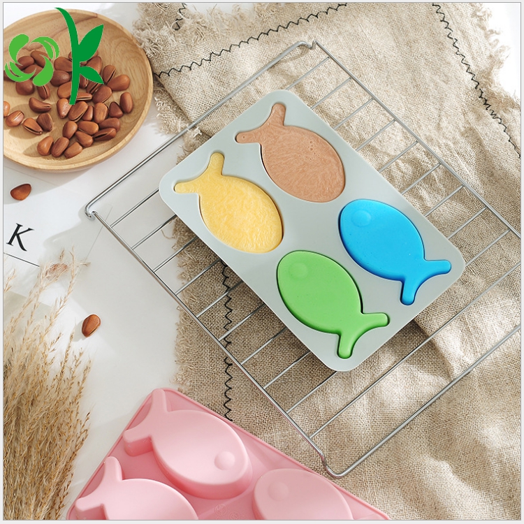 Silicone Fish Shape Chocolate Bakeware for Chocolate
