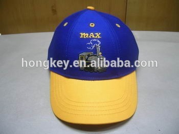 customized embroidery cotton twill fabric kids caps