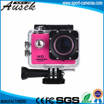 Cheapest mini kamera hd 1080p helmet sport action camera 2.0 inch screen 30fps